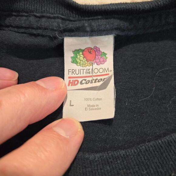 Legendary Japanese Brand Tiger T-shirt Men's Size L Fruit of the Loom Y2K - Picture 3 of 7